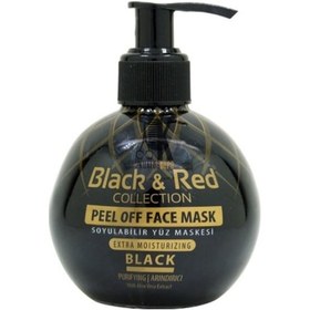 Resim Black Red Siyah Maske 250 Ml Soyulan 
