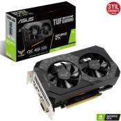 Resim Asus GEFORCE TUF GTX 1650 4GB 128bit GDDR6 1635MHz OC DVI HDMI DP (TUF-GTX1650-O4GD6-P-V2-GAMING) EKRAN KARTI 