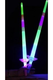 Resim CAN Açılıp Kapanan Işıklı Işın Kılıcı Plastik 1 Adet 