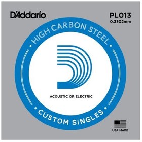 Resim D'Addario PL013 Tek Elektro Gitar Teli (13) 