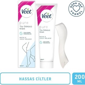 Resim Seddar Collection Veet Pure Tüy Dökücü Krem Hassas Cilt 200 ml 