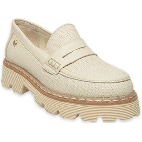 Resim Mammamia D25ya-3680z Günlük Krem Kadın Ayakkabı Krem 