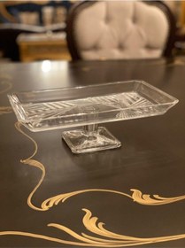 Resim Paşabahçe 950008 Madlen Crystallin Dikdörtgen Ayaklı Servis Tabağı Fma06015 