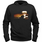 Resim Alfa Tshirt Naruto Resimli Baskılı Çocuk Siyah Sweatshirt 