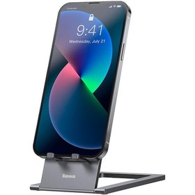 Resim Baseus Katlanabilir Metal Masaüstü Telefon Tutucu ve Tablet Standı 