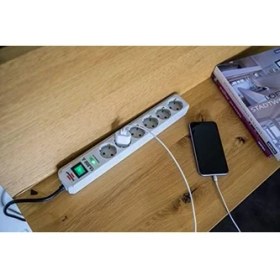 Resim Karokstore 13.500 Amper 6'lı Akım Korumalı Uzatma Priz Beya 