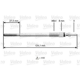 Resim Peugeot 5008 Kizdirma Bujisi 1.6 Hdi 2010-2012 Valeo 345138 10adettir 