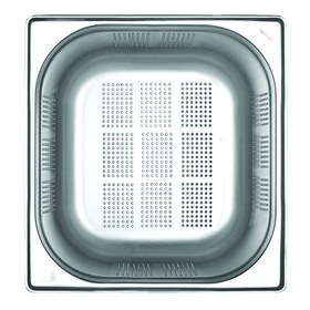 Resim Kapp GN 2/3-65 mm Paslanmaz Çelik Delikli Gastronorm Küvet 