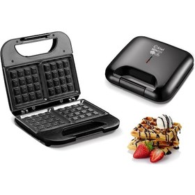 Resim Kiwi KSM 2405W 750 W Waffle Makinesi 