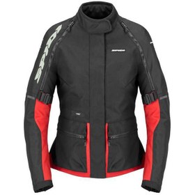 Resim SPIDI RIDEMASTER LADY KADIN H2OUT® CEKET SİYAH KIRMIZI 