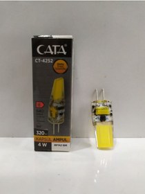 Resim Cata Ct-4252 4w 12v Iğne Uçlu Kapsül Ampul (1 ADET) 