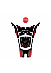 Resim Pcx Tank Pad 2025 Kırmızı 