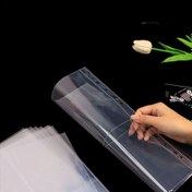 Resim PP A4 Kpop Foto Kartı Bağlayıcı Mürekkep Şeffaf Çoklu Cep Detaylı Foto Kartı Tutucu DIY Foto Albüm Cep Detaylı 