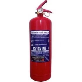 Resim Full Fire 2.kg Abc Kuru Kimyevi Tozlu Yangın Söndürme Cihazı 