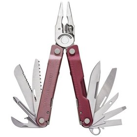 Resim Leatherman Rebar Heathered Cranberry Multi Tool Bordo 