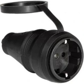 Resim Bylion Monofaze Kauçuk Topraklı Dişi Fiş 16A 220V 