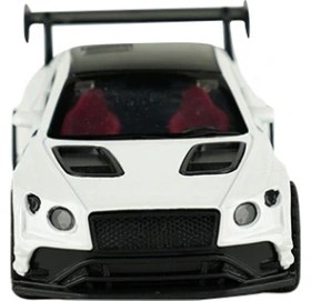 Resim Die Cast 1:32 Çek Bırak Gt Yarış Arabası Beyaz 