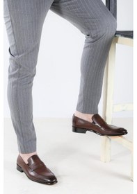 Resim Fast Step Hakiki Deri Kösele Erkek Klasik Ayakkabı 893ma0207 001 