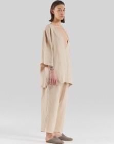 Resim P 06 KETEN PANTOLON KADIN - M/L 