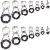 Resim Xin Yue Zhang Ξ Ny Ue Zhang 14 Adet Olta Kılavuzları Ucu 7 Boyutları Teleskopik Uç Tamir Takımı Hattı Yüzükler Göz Seti (Yurt Dışından) 