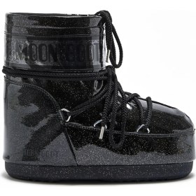 Resim Kadın Kar Botu 14094400-001 Moon Boot Icon Low Glıtter Black 