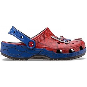 Resim Crocs Spider Man Classic Clog Çocuk Terlik Sandalet 211409-90h Kırmızı 