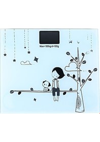 Resim Mufunye Dijital Baskül - Şirin Tasarım, Arka Aydınlatmalı Ekran, Hassas Ölçüm 250x210mm 