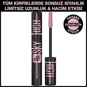 Resim Maybelline New York Lash Sensational Sky High Cosmic Black Maskara 