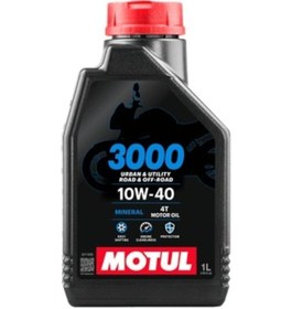 Resim Motul 3000 10w40 4t 1lt 