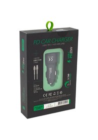 Resim Yeni Nesil Usb-c Apple Uyumlu iPhone To Type-c Araç Şarj Seti Pd18w 4434 