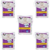 Resim Be-Ped Bebek Temizleme Pedi - Pamuğu 60'lı Paket x 5 Adet 