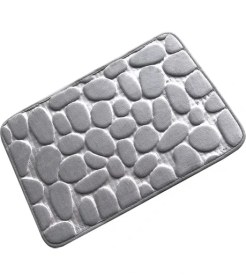 Resim Memory Kaydırmaz Banyo Paspası Gri 