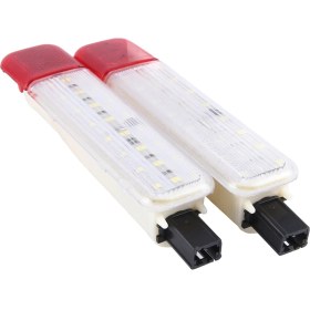 Resim Sant Kuee 1 Çift Kapı Iç LED Reflektör Işıklar Iç Işıklar 15021517 15021518 Kırmızı-Beyaz (Yurt Dışından) 