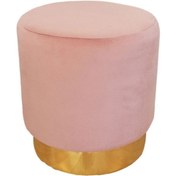 Resim Evodeko Gold Silindir Puf 