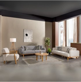 Resim Velura Home & Living Lota Koltuk Takımı 3+3+1+1 