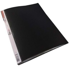 Resim Bafix A4 Katalog Sunum Dosyası Siyah 80 Sayfa 