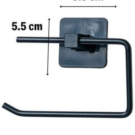 Resim Zvnm Metal Siyah Tuvalet Kağıtlığı Zcv12 Renkli 