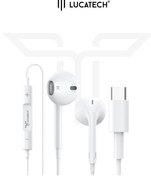 Resim Samsung Galaxy S23 / S23 Fe / S23 Plus / S23 Ultra Uyumlu Type-C Stereo Mikrofonlu Kulaklık 