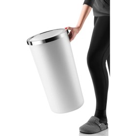 Resim Beyaz 35LT Çöp Kovası, Şık ve Kullanışlı Ev ve Ofis Çözümleri 