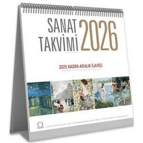Resim Sanat Takvimi 2026 Masa Takvimi 