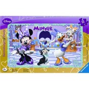 Resim Ravensburger 15 Parça Küçük Çerçeveli Puzzle WD Minnie Mouse 060498 