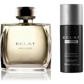 Resim Oriflame Eclat Homme Erkek Parfüm EDT 75 ML + Deodorant 150 ML 