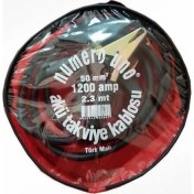 Resim Numerouno Akü Takviye Kablosu 50MM 1200 Amper 2.3 Metre Çantalı Numereuno 