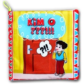 Resim Tox Kim O Kumaş Sessiz Kitap T096 - Bez Kitap , Eğitici Oyuncak , Yumuşak Ve Hışırtılı 