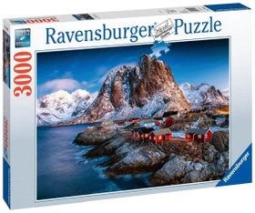 Resim Ravensburger 3000 Parça Puzzle Hamnoy Norveç 170814 