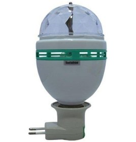 Resim Zhltools Döner Renkli Led Başlıklı Led Disko Topu Gece Lambası Çok Renkli 