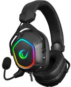 Resim Rampage RX7 Combat 7.1 Surround Mikrofonlu RGB Kulak Üstü Oyuncu Kulaklığı 