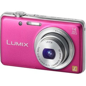 Resim Panasonic DMC-Fs 40 Pembe Dijital Fotoğraf Makinası 