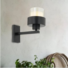 Resim Teknotrust Carla Salon Duvar Lambası Yatak Odası-Yatak Başı-Salon Için Aplik 