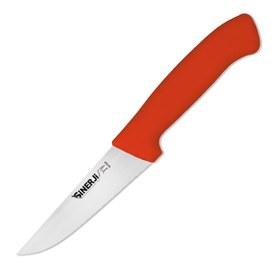 Resim Sinerji Silver No 0 Plastik Saplı Kasap Bıçağı, 12.5 cm, Kırmızı 